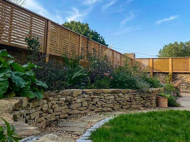 slatted fencing panels uk