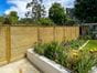 venetian slatted fence panels