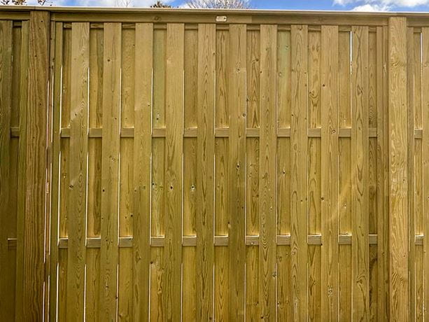 Hit and Miss Fence Panels