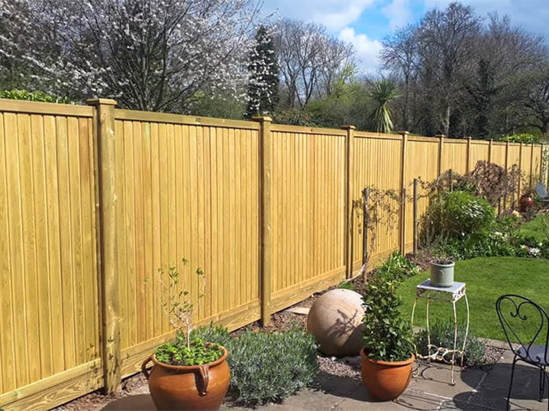 Flat Top Tongue And Groove Fence Panels Jacksons Fencing