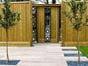 tongue and groove fence panels designer garden