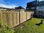 Woven fence panels diamond trellis