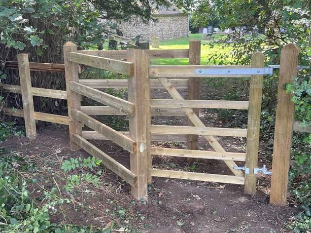 kissing gate