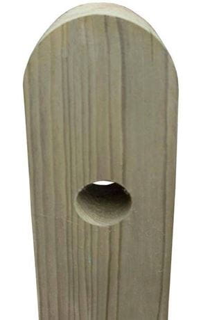 post detail post and silver rail