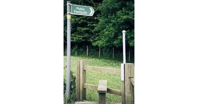 Stile wth extension handle