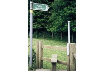 Wooden Fence Stiles, With Dog Gate