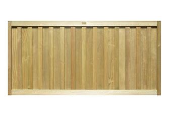 0.91m high (3FT) x 1.83m wide Chilham Panel Jakcured