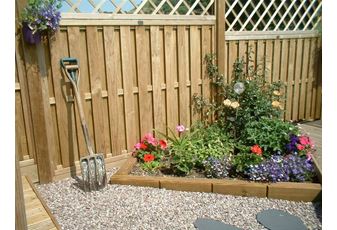 Vertical Hit And Miss Fence Panels