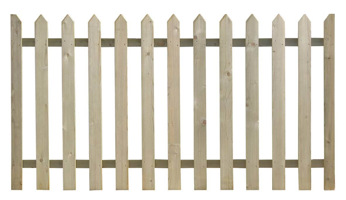 pointed palisade fencing