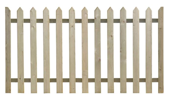 pointed palisade fencing