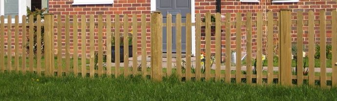 Rounded Palisade Panel