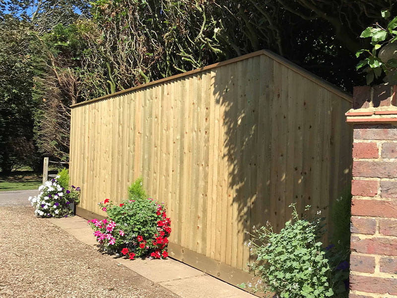 traditional featherboard fencing