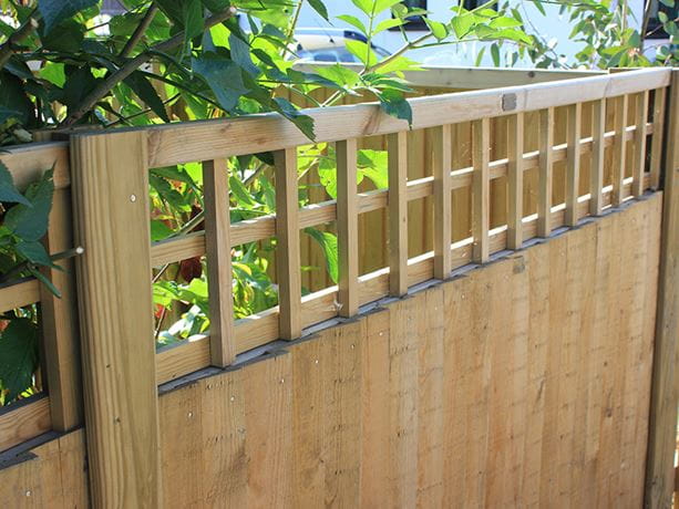 300mm high square trellis panel