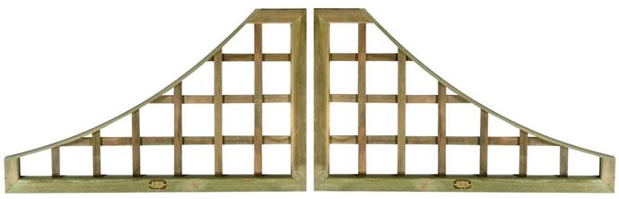 Pair Trellis Square Panels