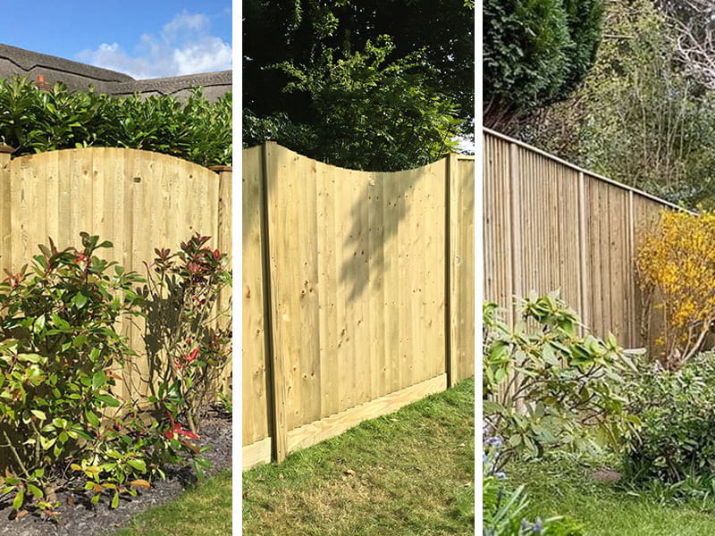 featherboard closeboard fencing panels