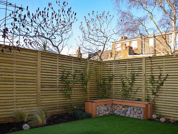 Venetian Hit and miss fence panel