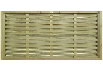 0.91m High (3Ft) x 1.83m Wide Woven Panel Jakcured