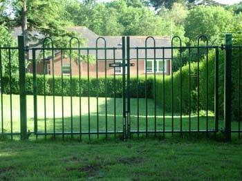 metal garden gates