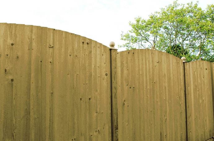 Featherboard Arch top panel run