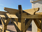 compact pergola structure