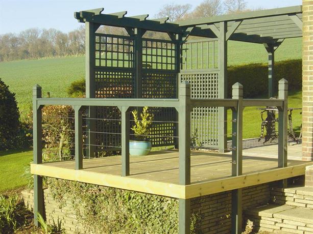Green pergola