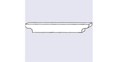 pergola double end side rail