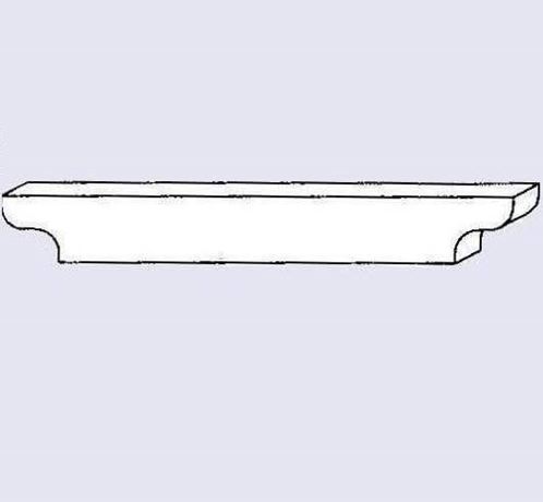 pergola double end side rail