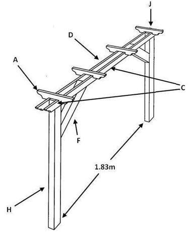 single pergola kit