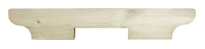 wooden pergola cross member