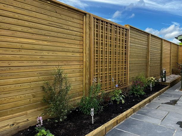 Tartan Trellis Panel
