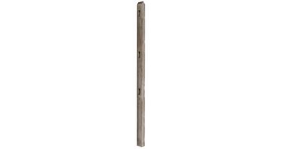2400 High Pointed Top Timber Palisade Post