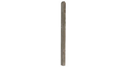 Pointed Picket Gate Post