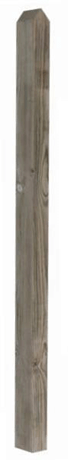Pointed Picket Gate Post