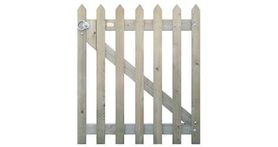 1150mm tall palisade gate