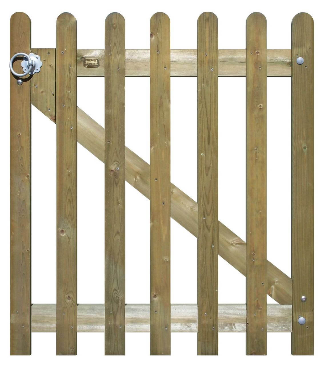 Rounded Palisade gate