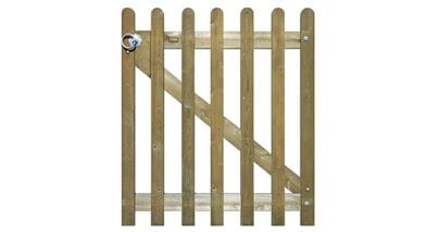 Rounded Palisade gate
