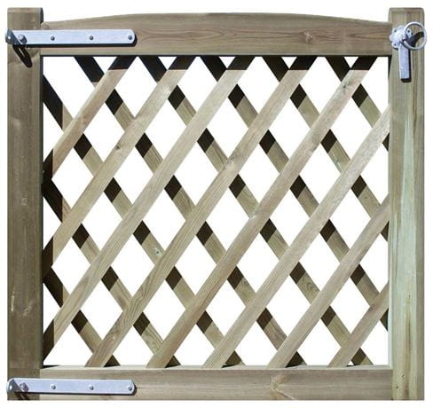 Jaktop back view of gate