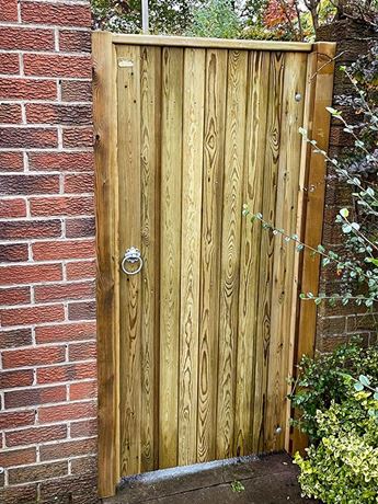 wooden side gates