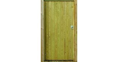 Privacy timber gate