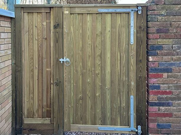 Garden gate back
