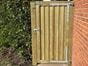 Wooden garden gate