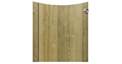 Short Concave CloseBoard Gate