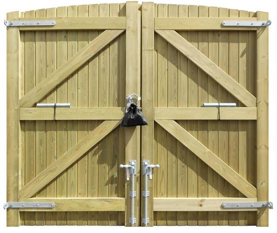 Double Brabourne Garden Gate Back