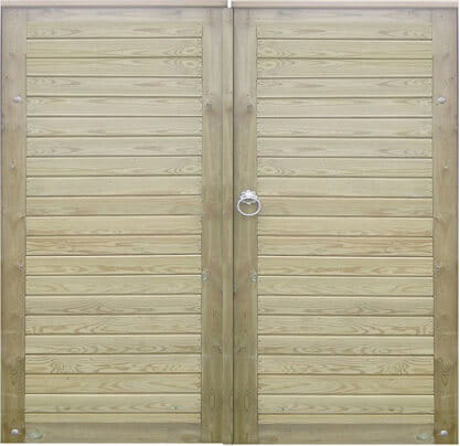 Pair 1 78m High X 1 0m Wide Each Leaf Horizontal Tongue Groove Rh Garden Gate Jacksons Fencing