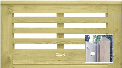 Canterbury Combi Garden Gate Kit with posts