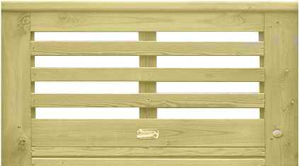 Canterbury Combi Garden Gate detail