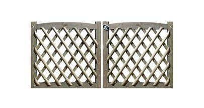 jaktop garden gate pair
