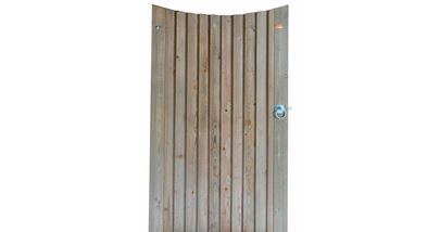 231331 - Featherboard concave garden gate