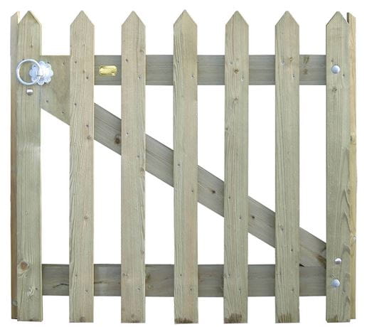 palisade pointed top gate