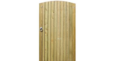 231302 - Featherboard Convex  Garden Gate